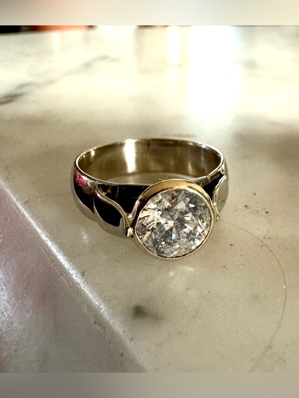 2 Ct Natural Diamond Solitaire Ring- CERT - Picture 14 of 14